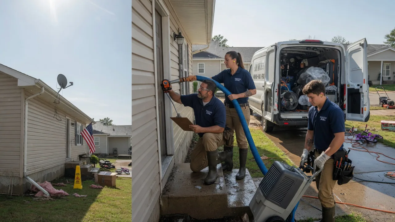 Ceiling Water Damage Restoration in Haynesville, LA near me